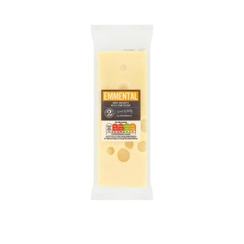 Sainsburys Mild And Buttery Emmental Cheese 250g