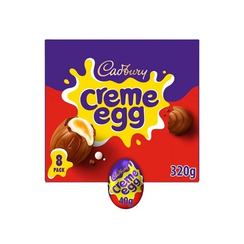 Cadbury Creme Egg 8 Pack 320g