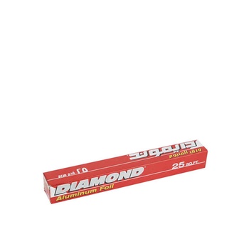 Diamond Aluminum Foil Standard 25 Sq.Ft