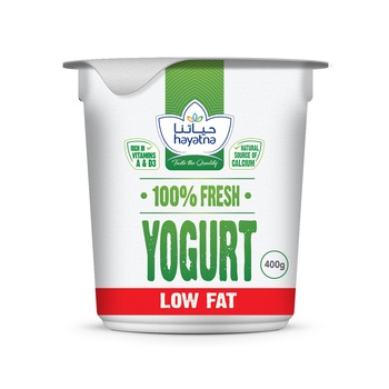 Hayatna Yoghurt Low Fat 400g