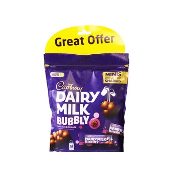 Cadbury Bubbly Minis 2X168g