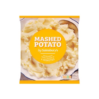 Sainsburys Frozen Potato Mash 900g