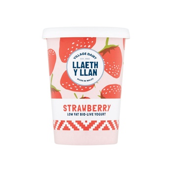 Village Dairy Low Fat Strawberry Yogurt 450g