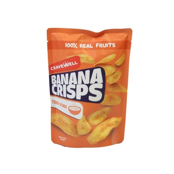 Cravewell Banana Crisps Thai Tom Yum 45g