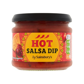 Sainsburys Hot Salsa Dip 300g