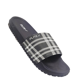 Flite Mens Slip Ons Checks