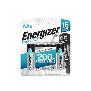 Energizer Max Plus AA8 Alkaline Batteries 184g