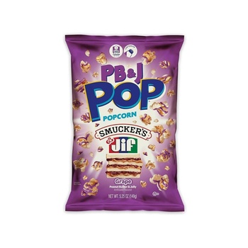 Candy Pop Peanut Butter And Jelly Grape Popcorn 149g