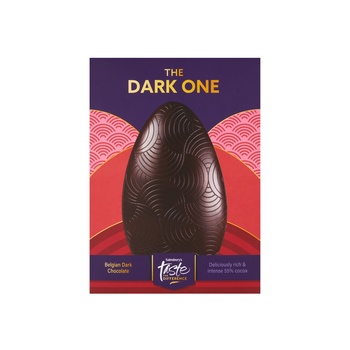 Sainsburys Taste the Difference Belgian Dark Chocolate Egg 150g