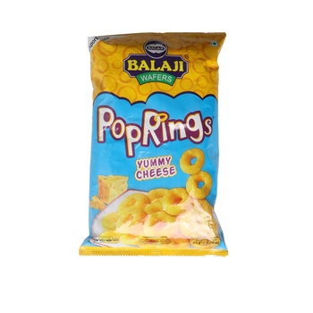 Balaji Wafers Poprings Yummy Cheese 65g
