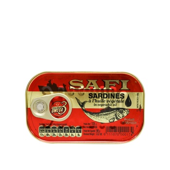 Safi Sardine In Veg Oil 120g