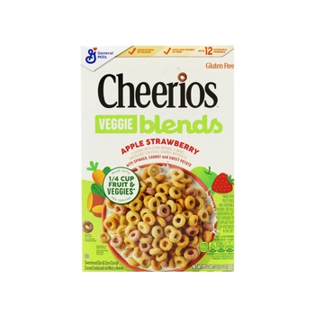 General Mills Cheerios Veg Blends Apple Strawberry 10.6oz
