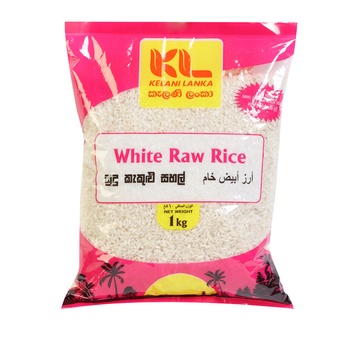 Kelani Lanka White Raw Rice 1kg