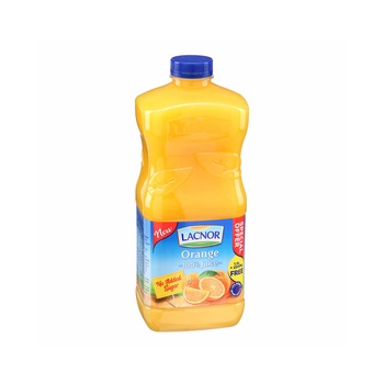 Lacnor Orange Juice No Added Sugar 1.5ltr + 250ml