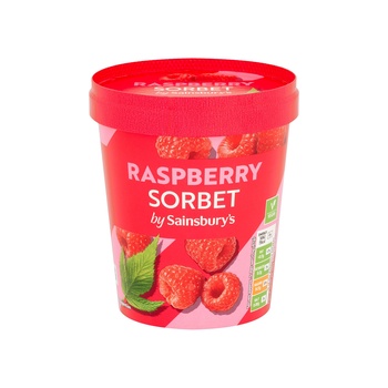 Sainsburys Raspberry Sorbet 500ml