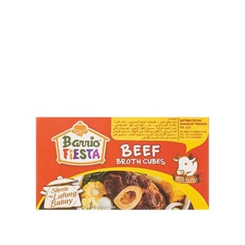 Barrio Fiesta Beef Broth Cubes 60g