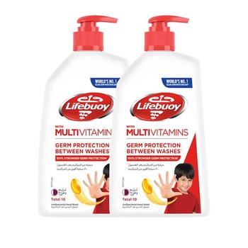 Lifebuoy Total 10 Handwash  2X450ml