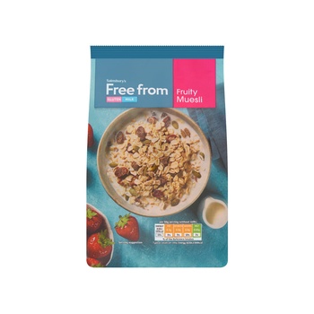 Sainsburys Free From Fruity Muesli 450g