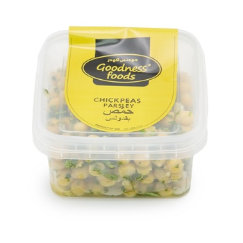 Goodness Food  Chickpeas with Parsley 200g