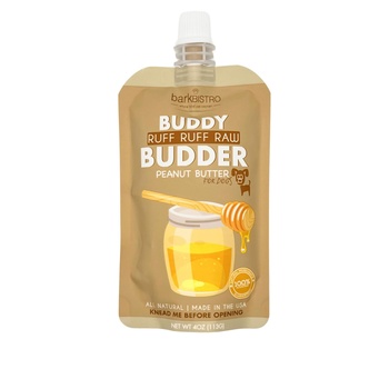 Buddy Budder  Ruff Ruff Raw Squeeze 113g Dog Peanut Butter
