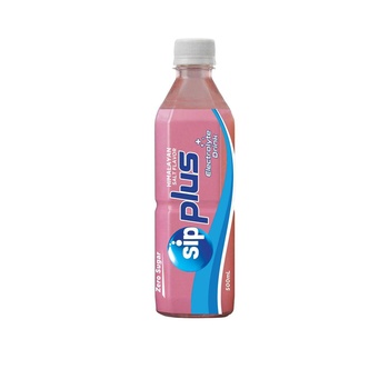 Sip Plus Zero Sugar Electrolyte Drink  Himalayan Salt Flavor  500ml