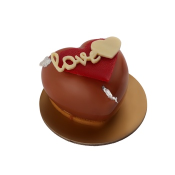 Chocolate Heart Mousse 120g