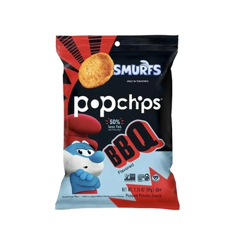 Pop chips Popped Chip Snack BBQ 142g