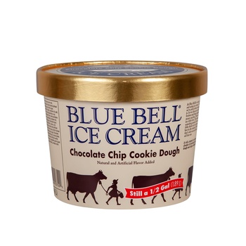 Blue Bell Chocolate Cookie Dough Ice Cream 1.89ltr