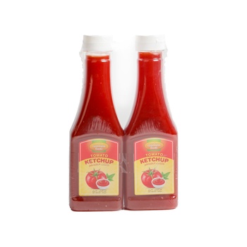 Goodness Foods Tomato Ketchup Pet 2x340g