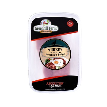 Greenhill Farm Turkey Breakfast Strips 135g