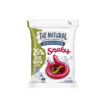 The Natural Confectionery Co. Snakes Less Sugar 230g
