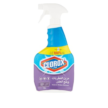 Clorox Mold & Mildew Remover spray with bleach 750ml Kills 99.9% Of Germs 100% Destroys Mold and Mildew