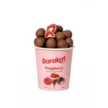 Barakat Raspberry Chocolate Coated Fruit Bites 190g