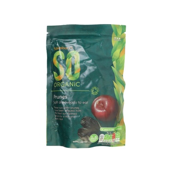Sainsburys Organic Soft Prunes 250g