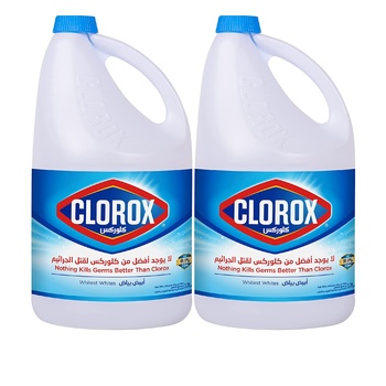 Clorox Regular Bleach 1 Gallon Pack of 2