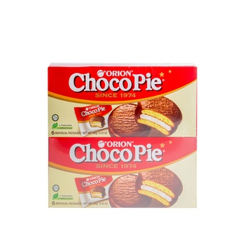 Orion Choco Pie 6S Twin Pack 168g