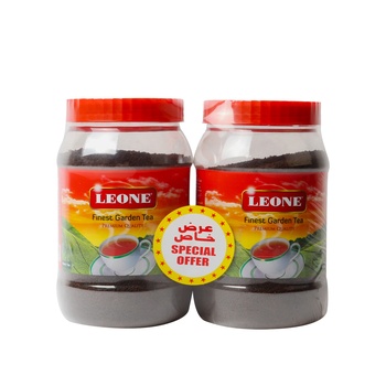 Leone Tea Jar 2X450g  Value Pack