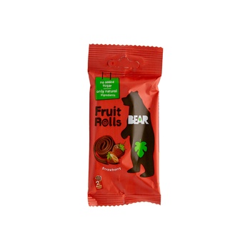 Bear Yoyo Fruit Rolls Strawberry 20g