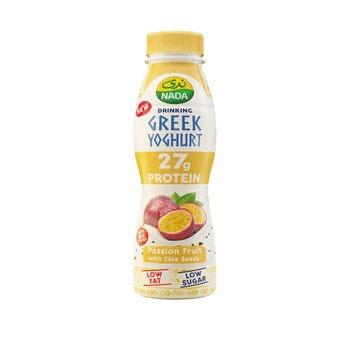 Nada Drink Greek Yogurt Passion Fruit Chia Seed 330ml