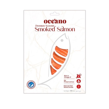 Oceano Scottish Smoked Salmon 100g