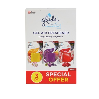 Glade Sensations Refill Assorted 3X8g