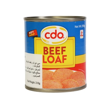 Cdo Beef Loaf 210g