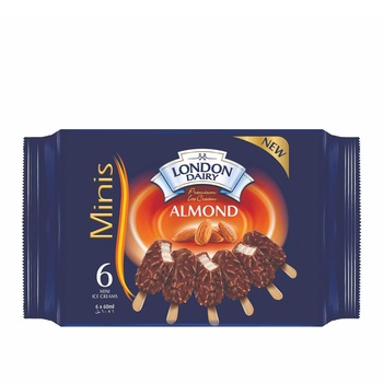 London Dairy Almond Minis 360g