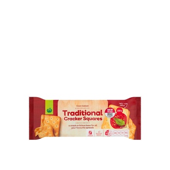 Woolworths Traditional Cracker Squares 250g