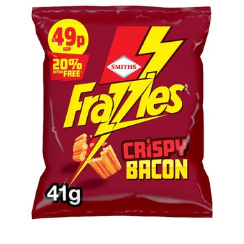 Smiths Frazzles Bacon Crisps 34g