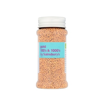 Sainsburys Gold Hundreds  Thousands 80G