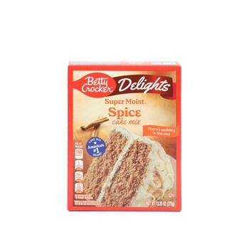 Betty Crocker Delights Super Moist Spice Cake Mix 375g