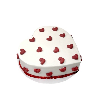 Valentine Vanilla Raspberry Cake 400g