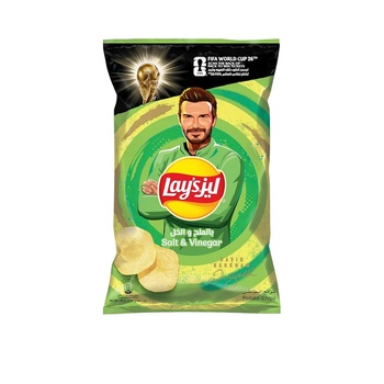 Lay's Salt & Vinegar Potato Chips 170g