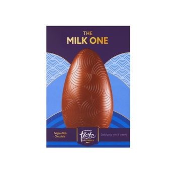 Sainsburys Taste the Difference Belgian Milk Chocolate Egg 150g